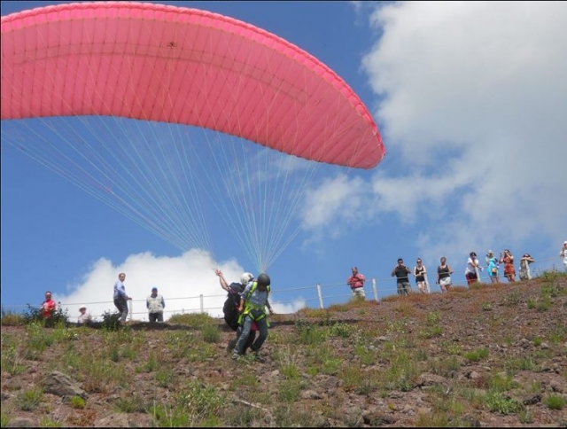 Vuelos en parapenle biplaza Campania 